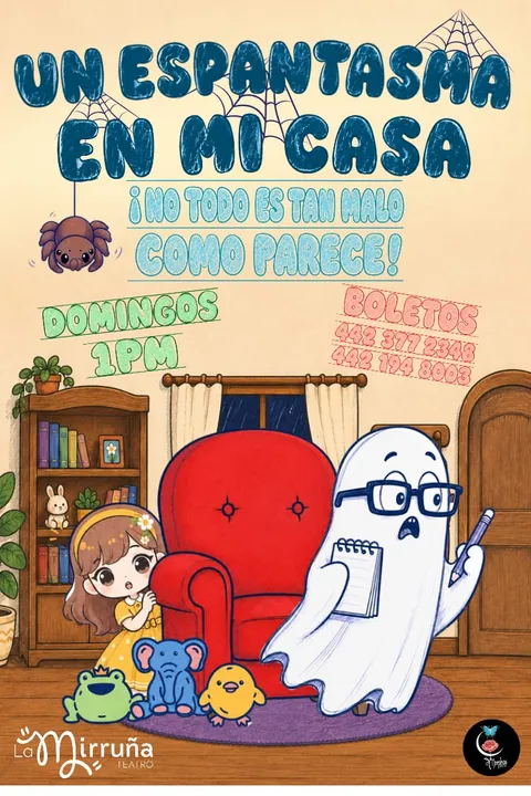 UN ESPANTASMA EN MI CASA 