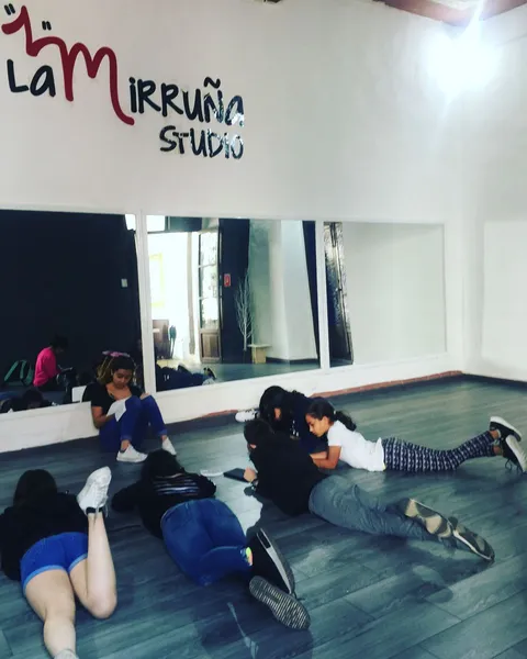 Participantes del taller de teatro